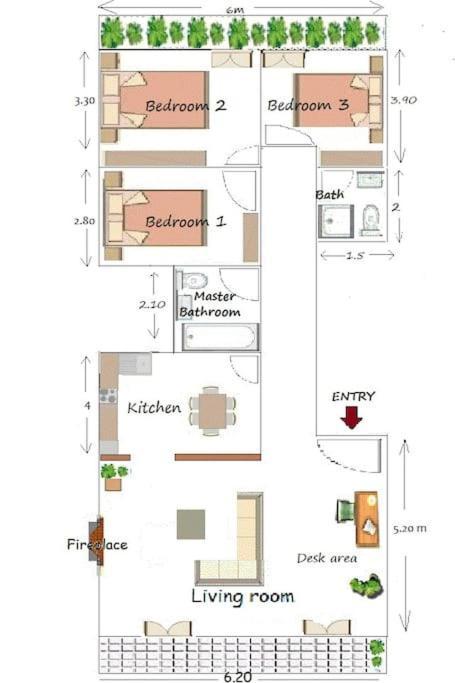 Delphic Moments - Sunny App 3Br, 2Ba With View Apartment ภายนอก รูปภาพ